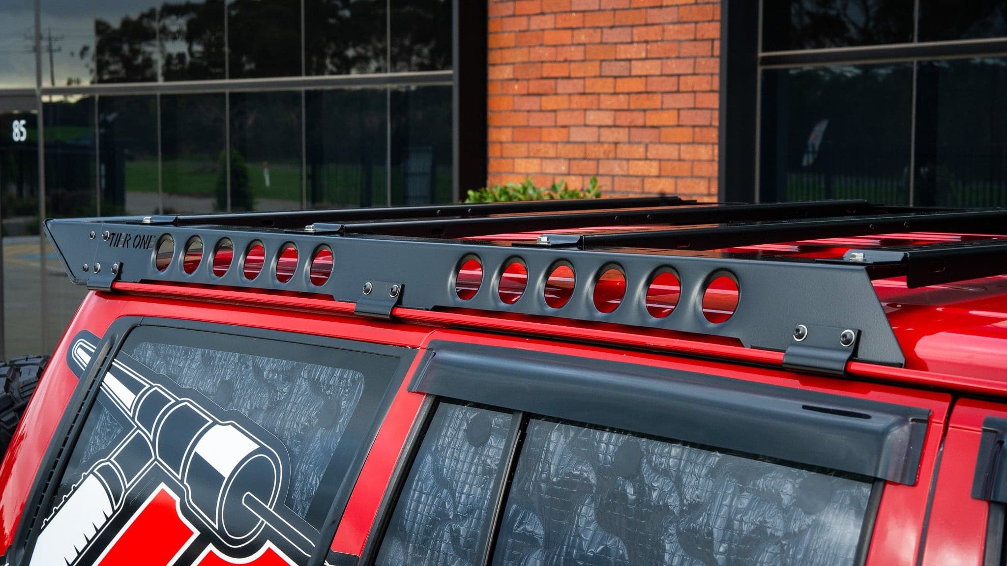 Nissan GU Patrol 3/4 Roof Rack Rail Sides