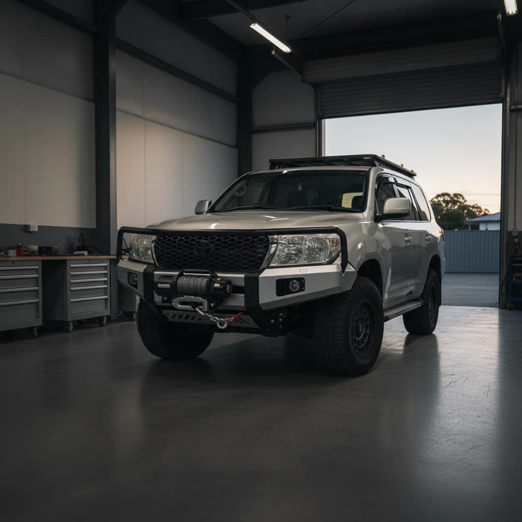 Winch fitment