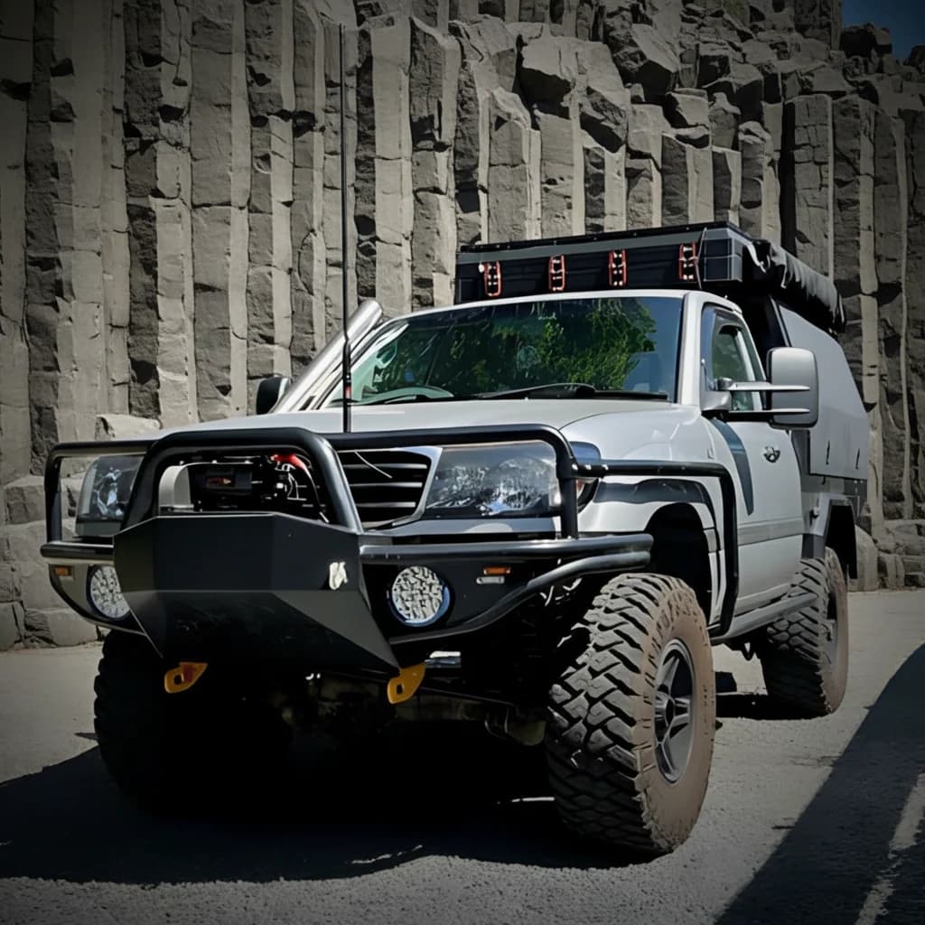 105 Series Raslarr 7" Azza Style Bull Bar