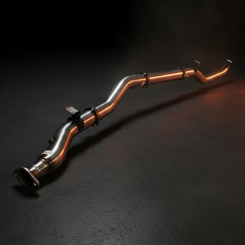 4" DPF‑Back to suit 79 Series Single+Dual Cab 2016 on Exhaust