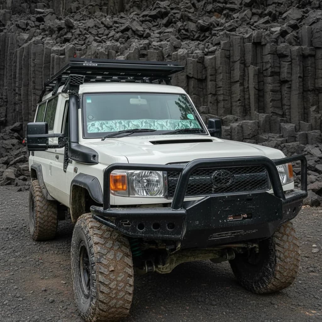 78 Series Troopcarrier Azza Raslarr Bull Bar