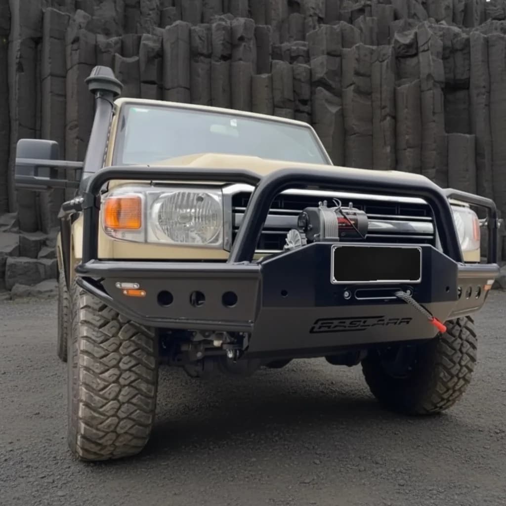 79 Series Dual Cab Azza Raslarr Bull Bar
