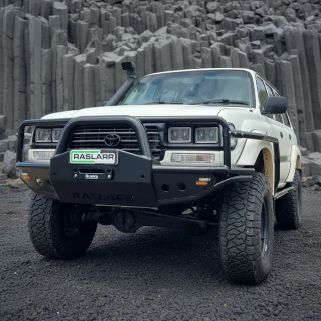 80 Series Azza Raslarr Bull Bar (old hoops)