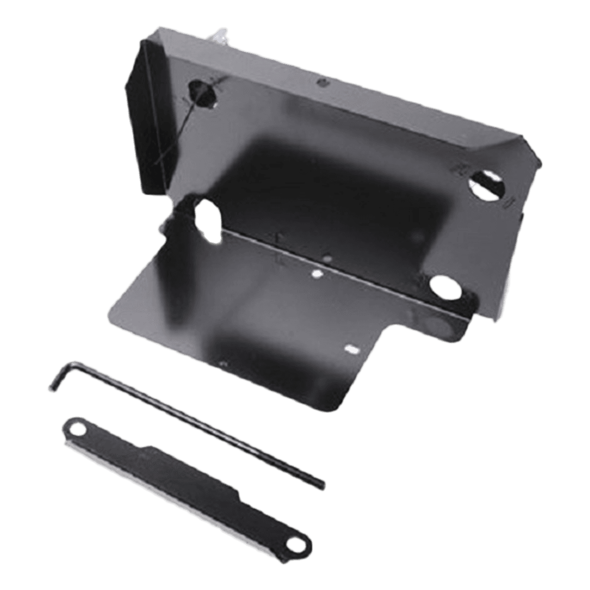 Roadsafe Under Bonnet Battery Tray – Black compatible with Toyota Hilux 2015 on & Fortuner (BT005‑BLACK)