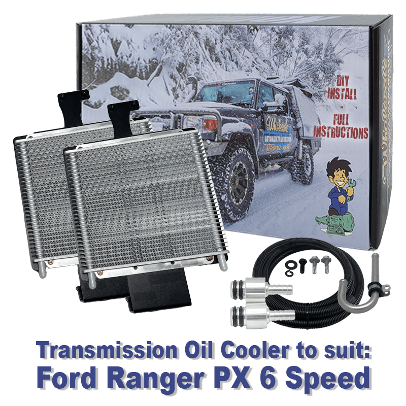 Wholesale Automatics Twin Transmission Cooler Kit to suit Ford Ranger PX & Mazda BT‑50 3.2L 6‑Speed Auto