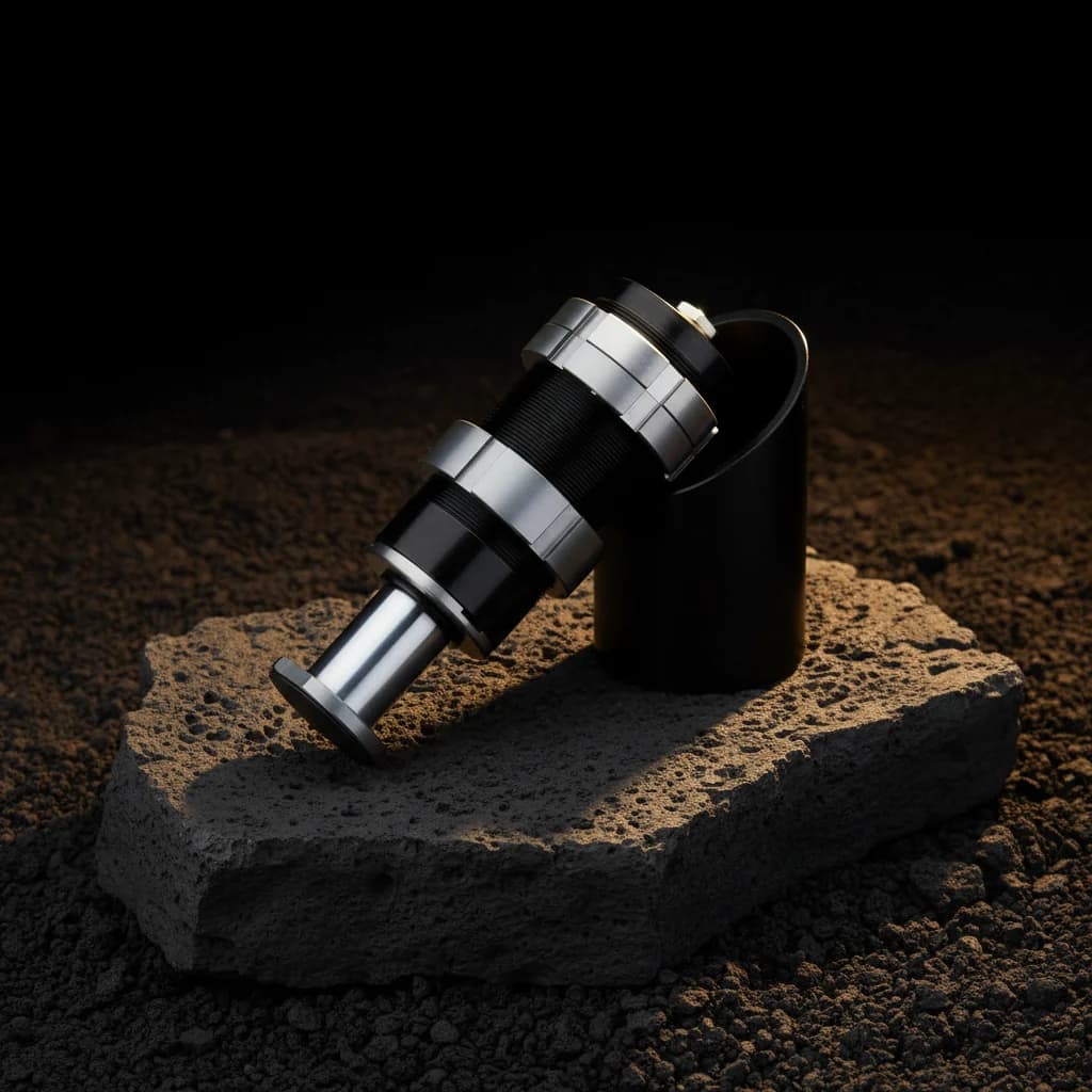 Dobinsons Bump Stop (front), Hydraulic Bump Stop, Threaded Height Adjustable, 66mm Body x 57mm Travel, HBS66‑002