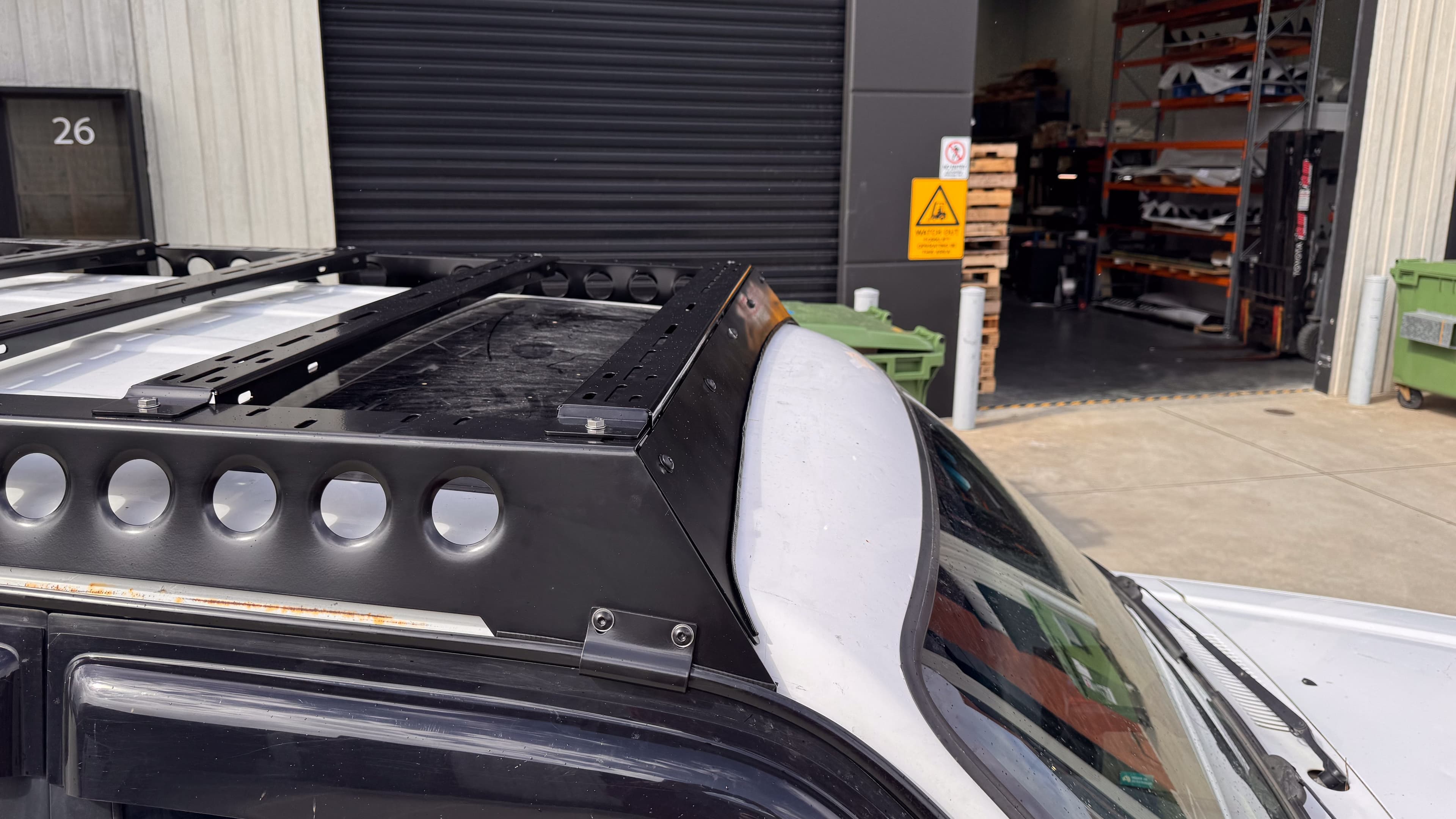Toyota LandCruiser Prado 90 Series Wind Deflector