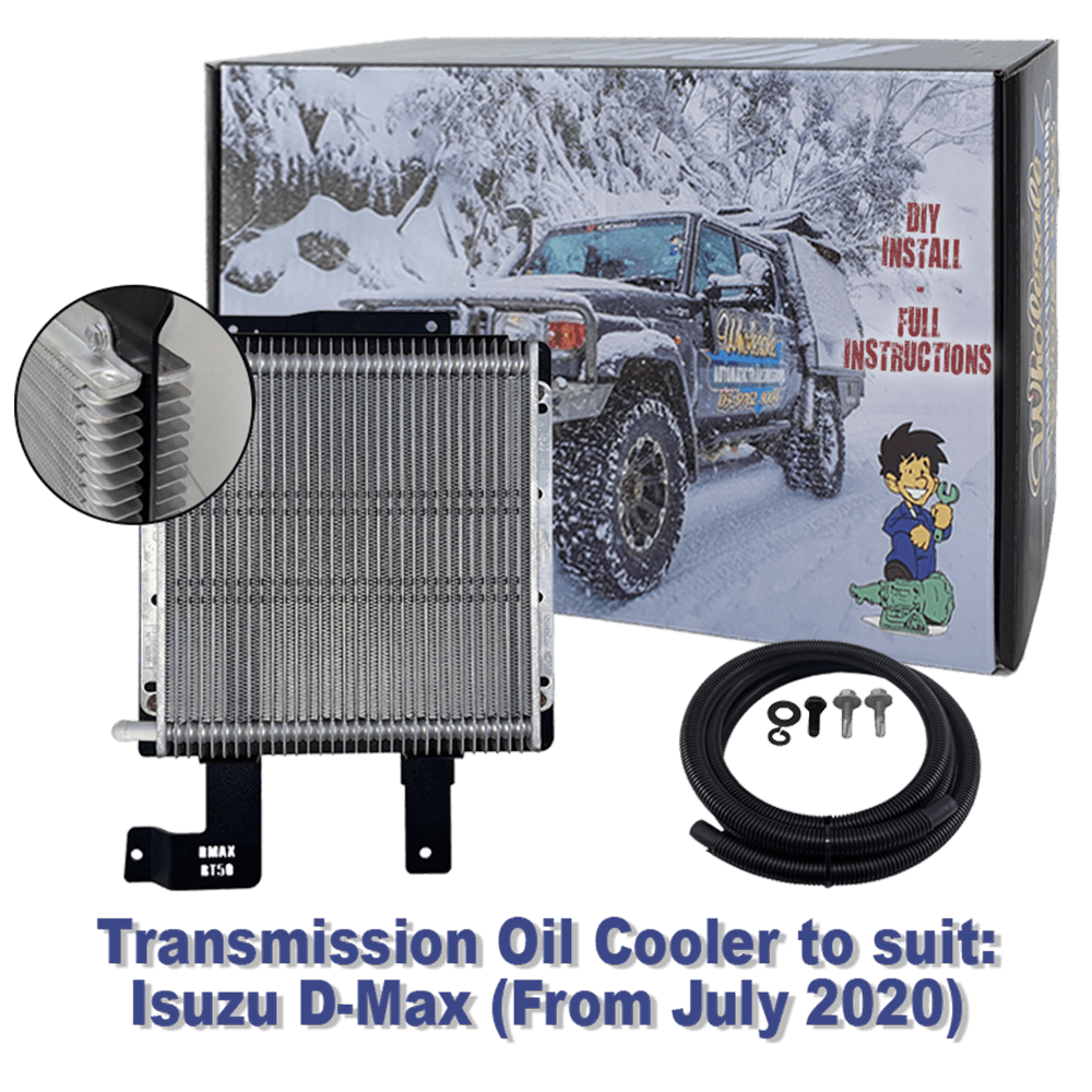 Wholesale Automatics Dual Transmission Cooler Kit to suit Isuzu D‑Max, MU‑X & Mazda BT‑50 6‑Speed Auto, from July 2020