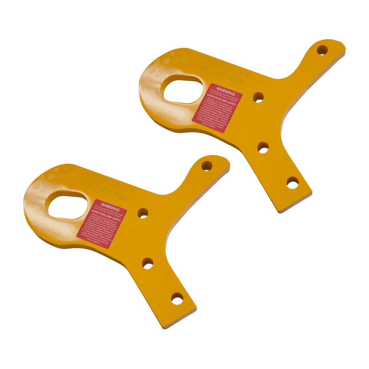 Roadsafe Rated Recovery Tow Points Toyota 75 Series Land Cruiser HZJ75 (RPCRU75V2)