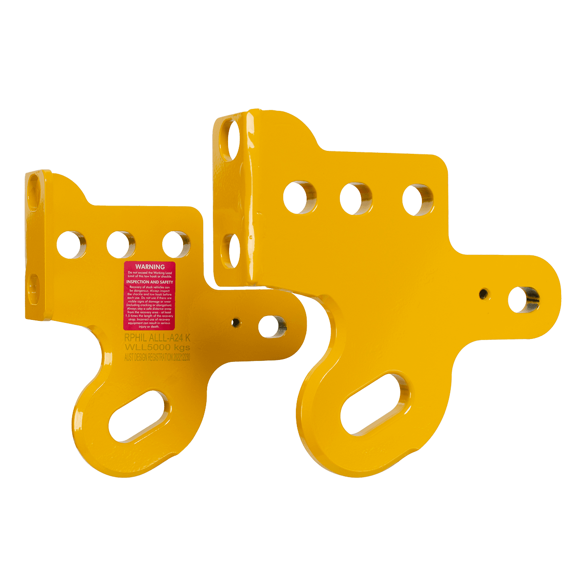 Roadsafe Rated Recovery Tow Points Toyota Hilux N70/N80 (Rphilall)