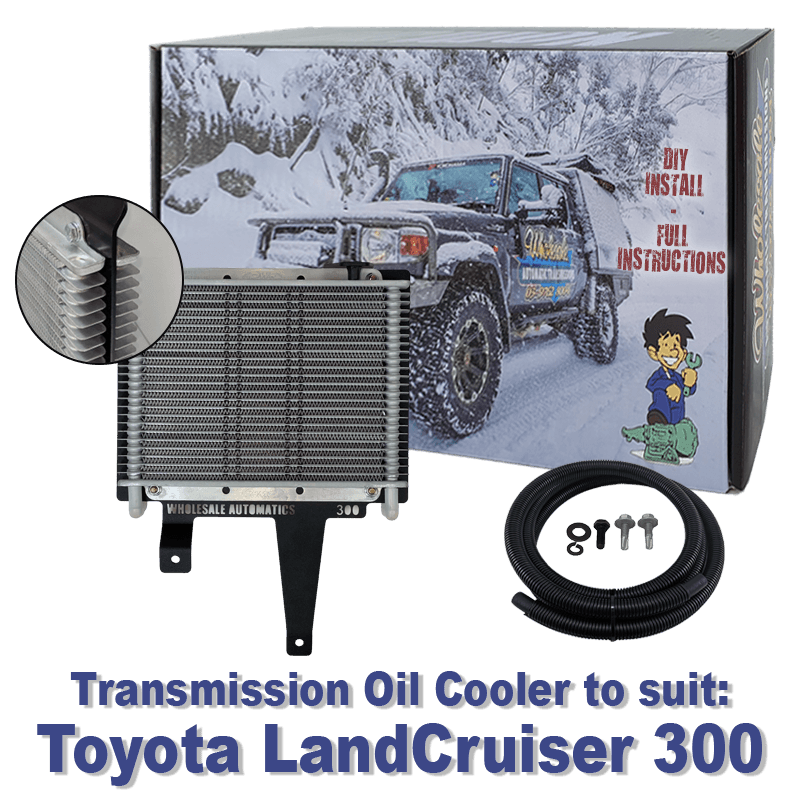 Wholesale Automatics Dual Transmission Cooler Kit to suit Toyota LandCruiser 300 Series, Built from Nov 2024