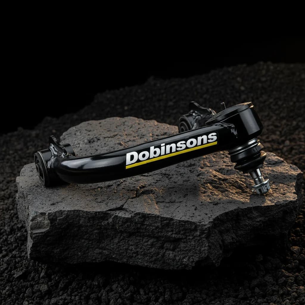 Dobinsons Control Arm (front), (Pair) 3º Castor Built In, Rubber Bushes, with Ball Joint, UCA16‑008K