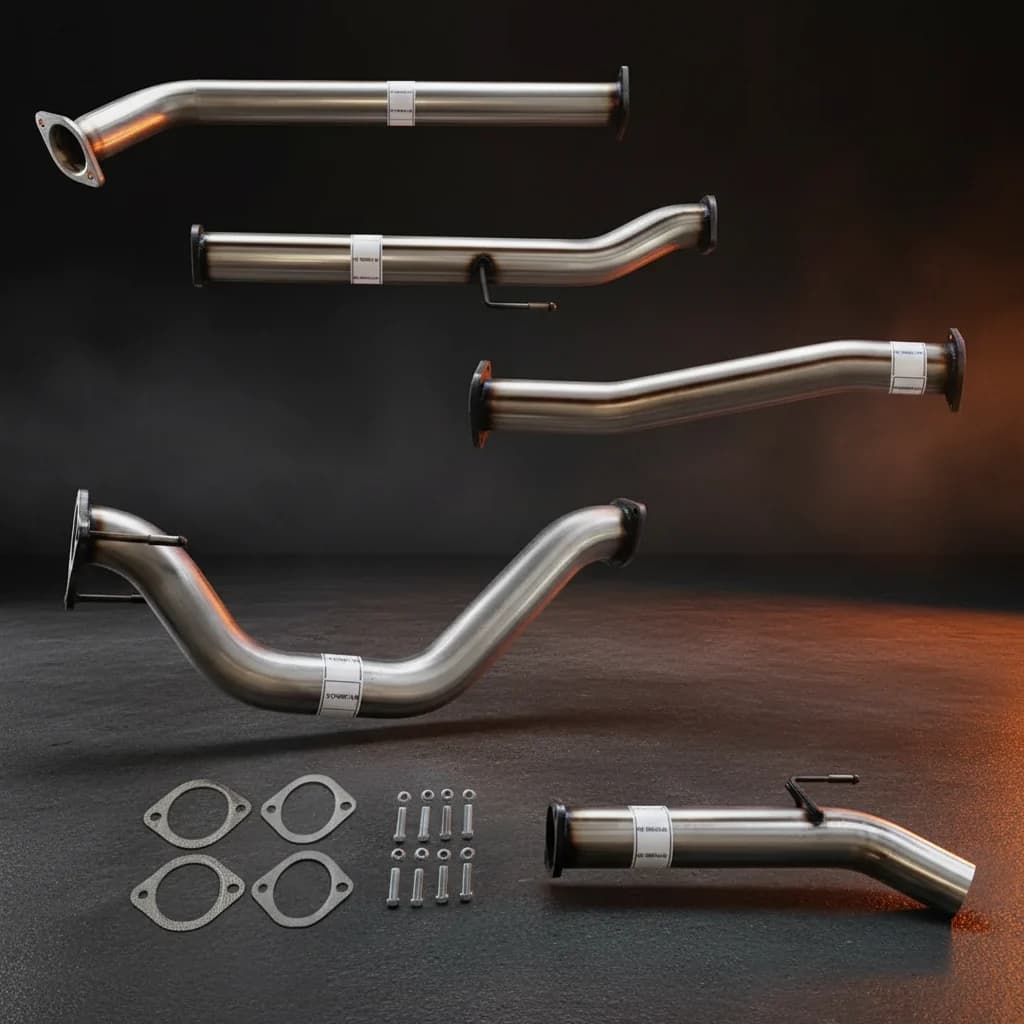 Big Boy DPF‑Back to suit Hilux 2.4L 2016 on