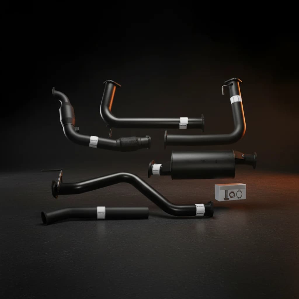 Big Boy Turbo‑Back to suit D40 (DPF‑Model) 2007‑2016 YD25D 2.5L