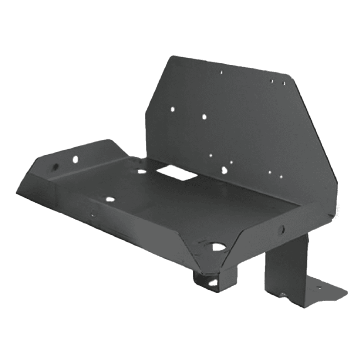 Roadsafe Battery Tray Black compatible with Toyota Hilux 2005‑2015 (BT004‑BLACK)