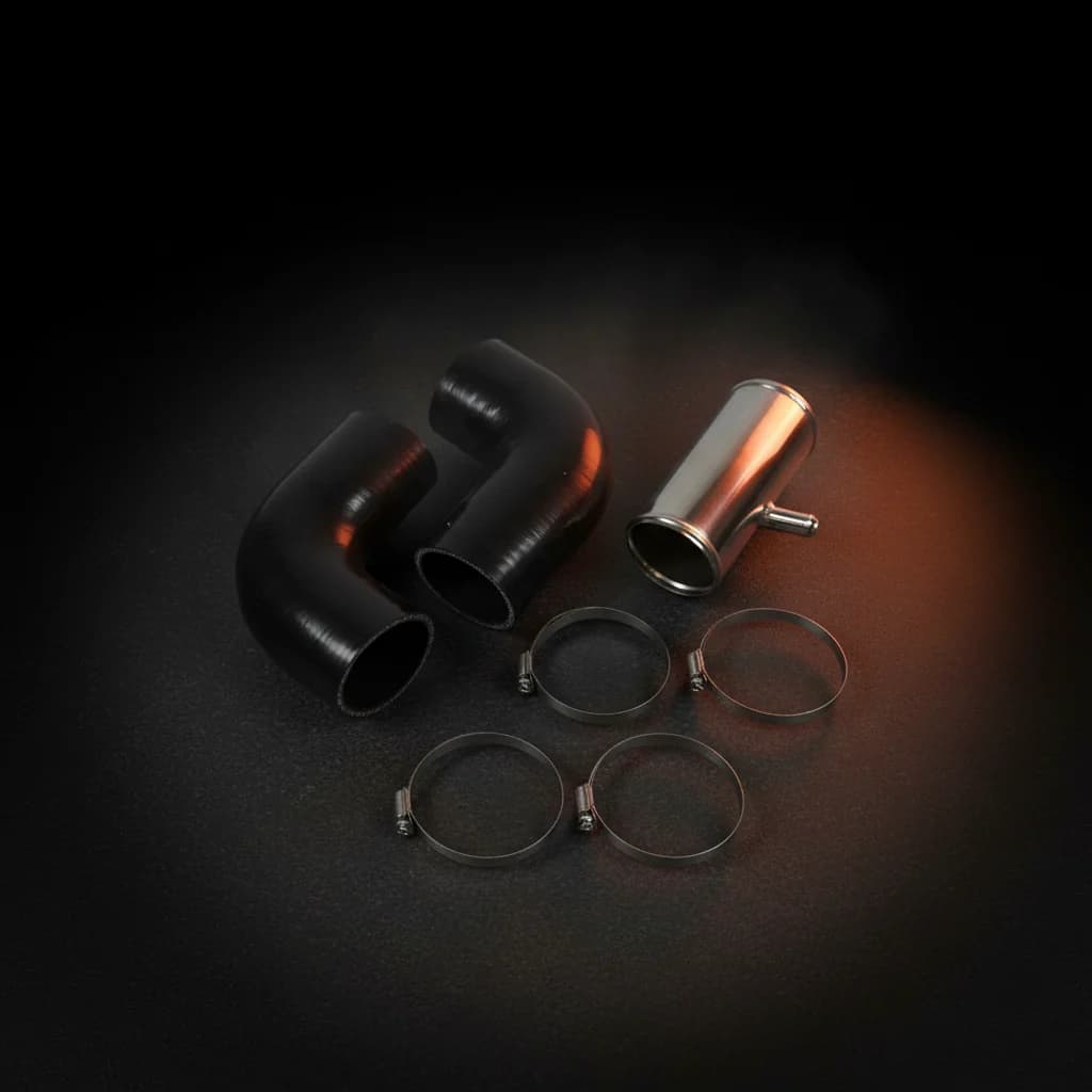 1HZ Turbo to Airbox Plumbing 3.5" (GTurbo, Factory Airbox)