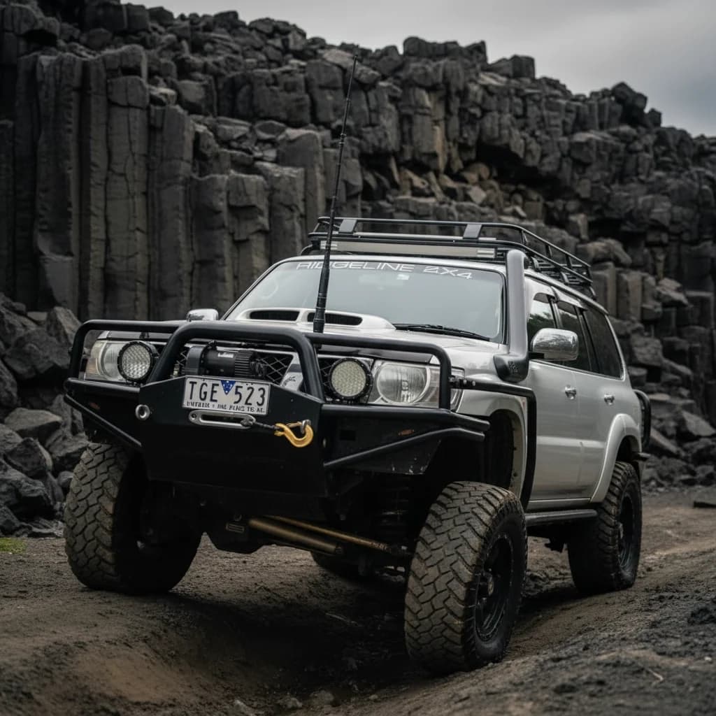 GU Patrol Hooped Comp Raslarr Bull Bar