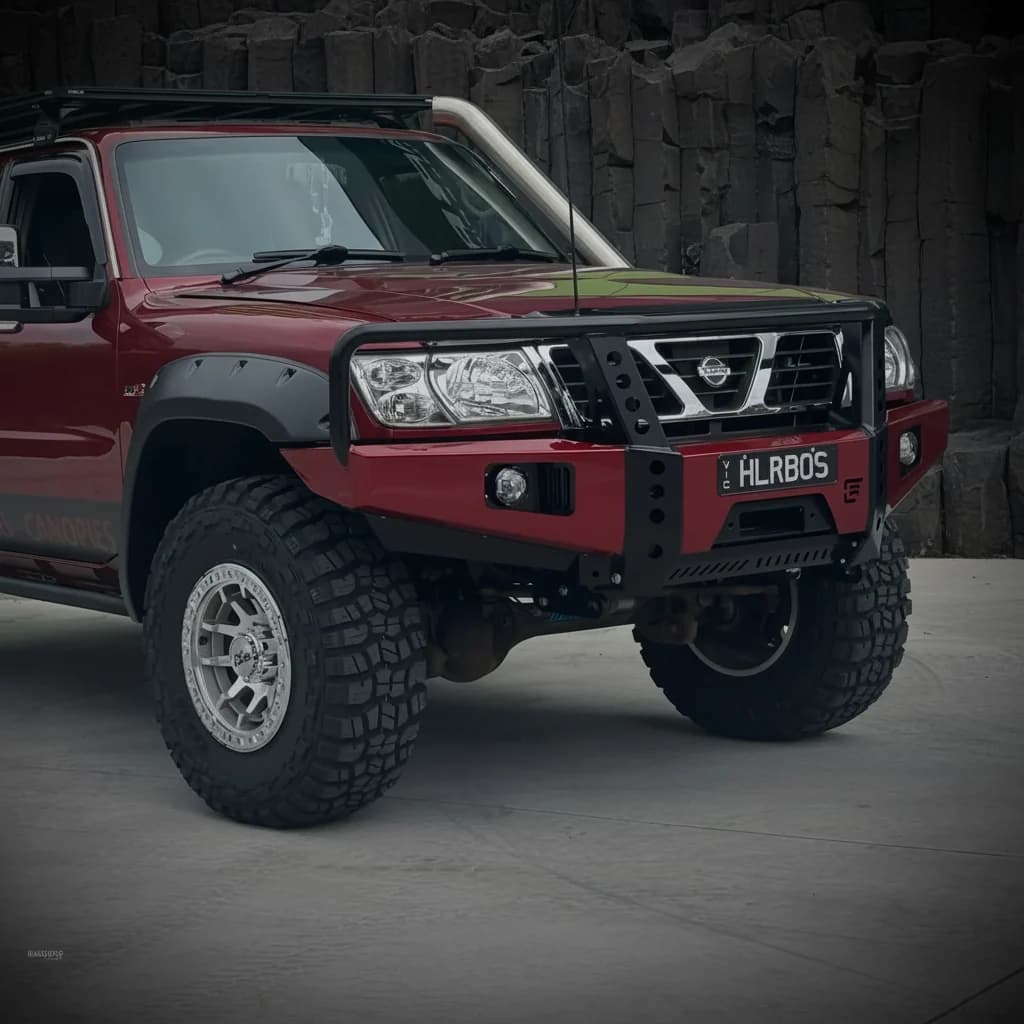 GU Series 1‑3 Patrol Dallas Raslarr Bull Bar