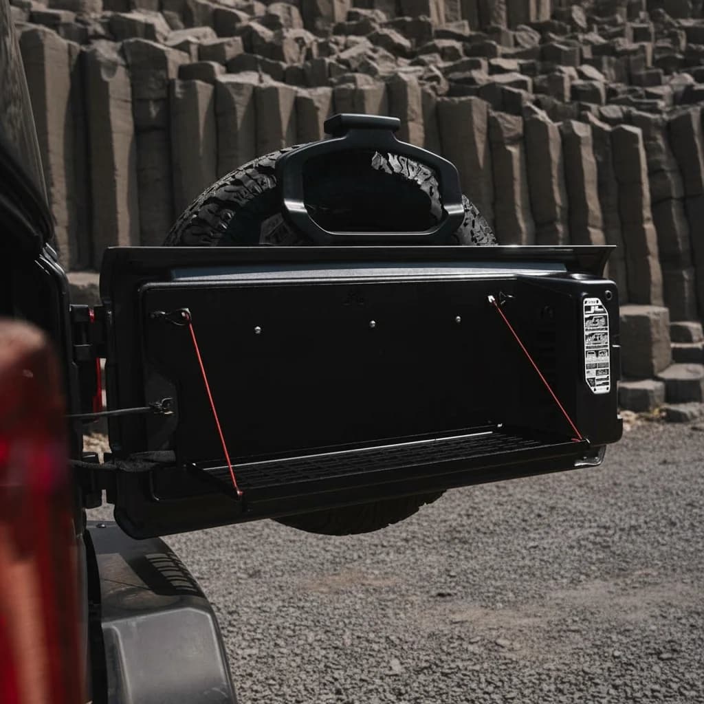 Jeep Wrangler Rear Fold Down Table