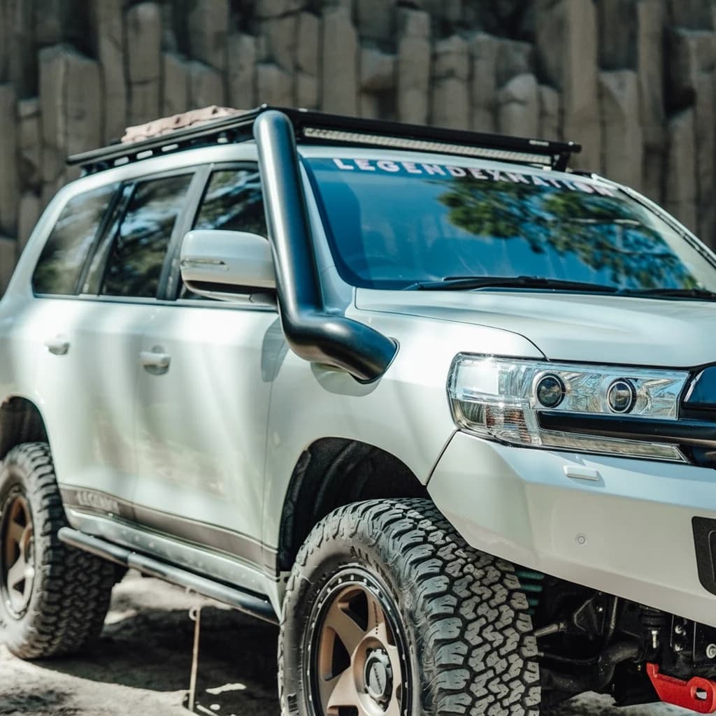 Legendex Snorkel, 200 LandCruiser V8 2007 on 4.5L (Mid Entry)