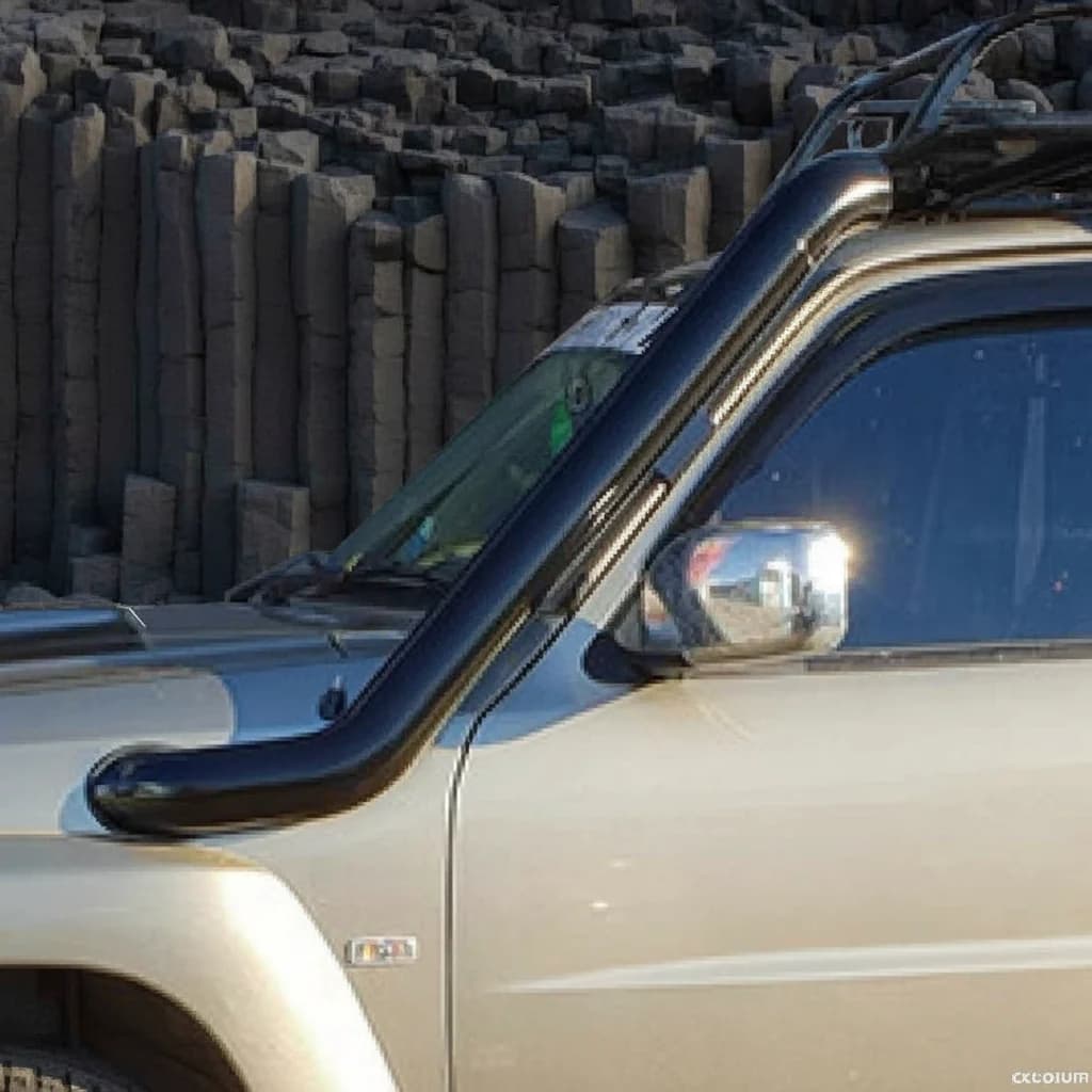 Legendex Snorkel, Nissan Patrol GU 3L ZD30 4" Snorkel Black