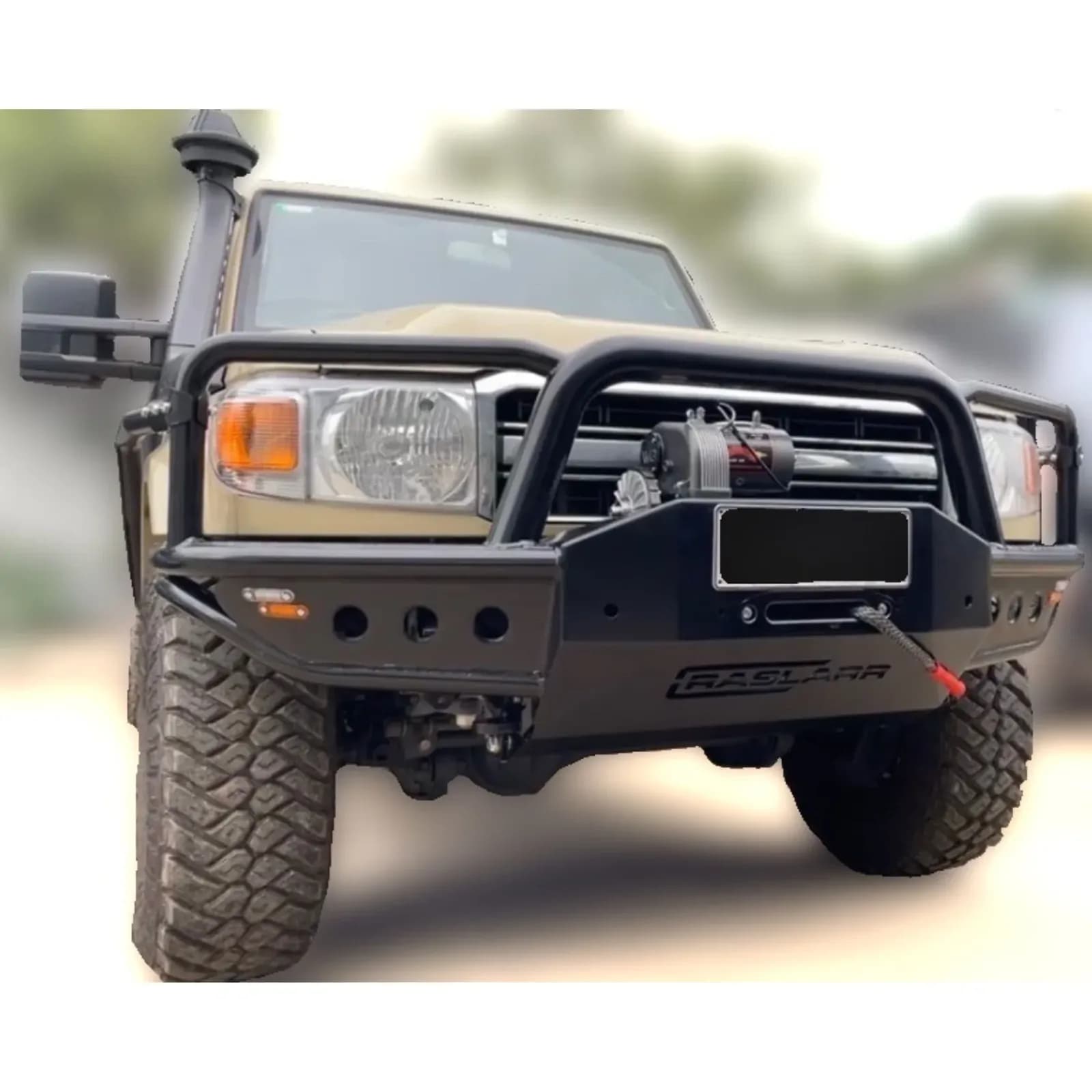 79 Series Single Cab Azza Raslarr Bull Bar