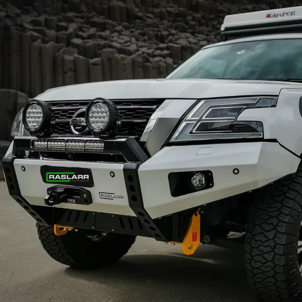 S5 Y62 Nissan Patrol Low Line (Winter) Raslarr Bull Bar