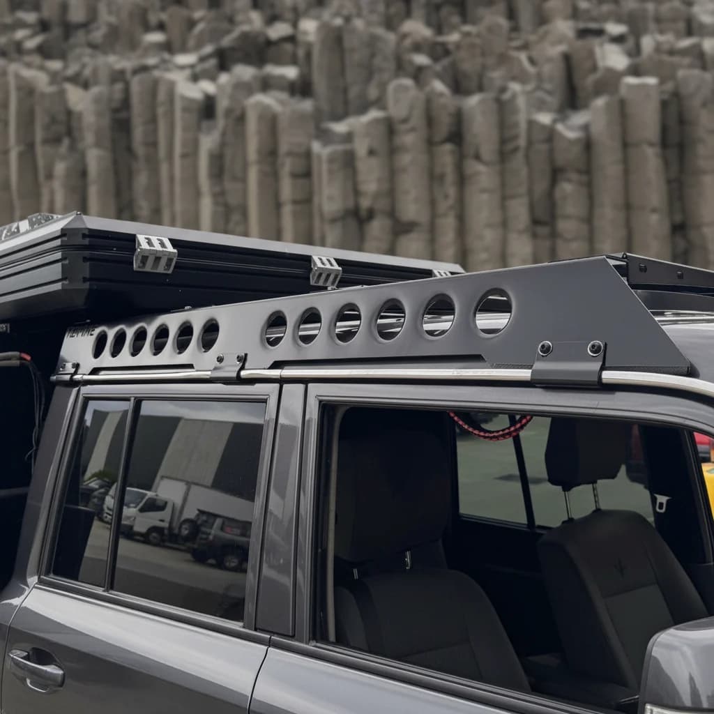 Tier One 79 Series Dual Cab Roof Rack Rail Sides