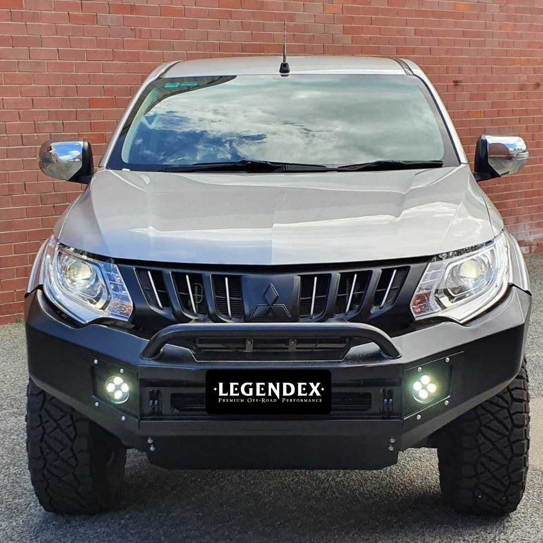 Mitsubishi Triton MQ Bull Bar Single Hoop 2015 to 2018 Legendex