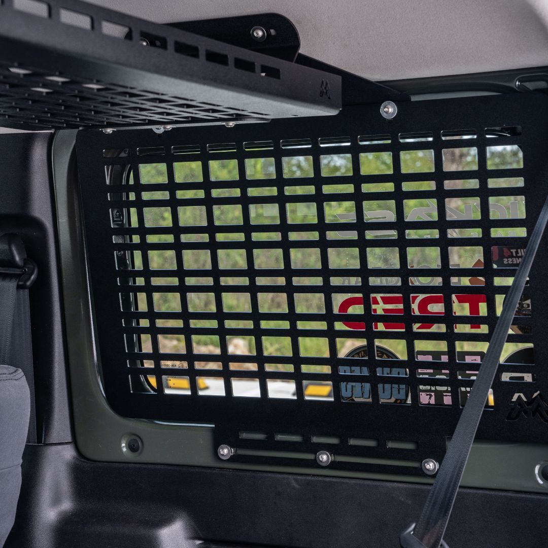 Jimny Window MOLLE Kit Passenger Side