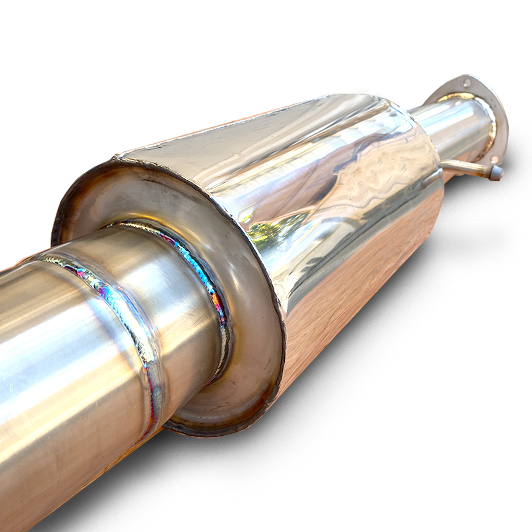 Legendex ROGUE Exhaust Ford Ranger DPF Back Side Shot Rogue Exhaust