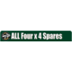 New South Wales - All Four x 4 Spares