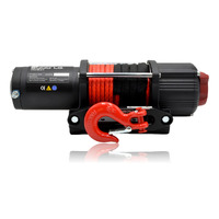 Carbon Offroad Tank 6000lb Winch Kit 12V