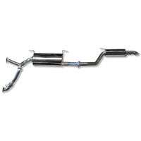 Genie Exhaust (Cat back) to suit Toyota Landcruiser 100 Series 4.7Ltr V8 Petrol 