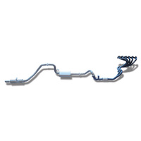 Genie Exhaust to suit Toyota Landcruiser 80 Series 4.2Ltr 1HZ (Includes Headers) 
