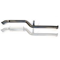 Legendex Berserker pipe - 4.5L TD 70 series Dual cab (Pre-DPF & DPF equipped)