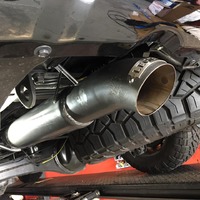 Legendex ROGUE Exhaust - Ford Ranger - Turbo Back Side Shot