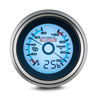 Redarc 52mm gauge Oil Pressure + Water temperature + Temperature