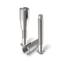 TRED 115mm Threaded Mounting Pins (Pair)