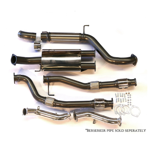 Legendex Exhaust to suit Toyota Landcruiser 200 Series 4.5Ltr TTD V8 2007 to 2016 #WITH MUFFLER#
