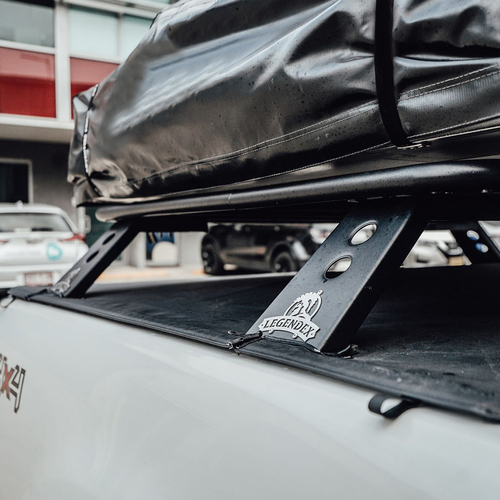 Roof Top Tent Complete Tilt Tub Rack System (Full Kit, Baja Rack Style